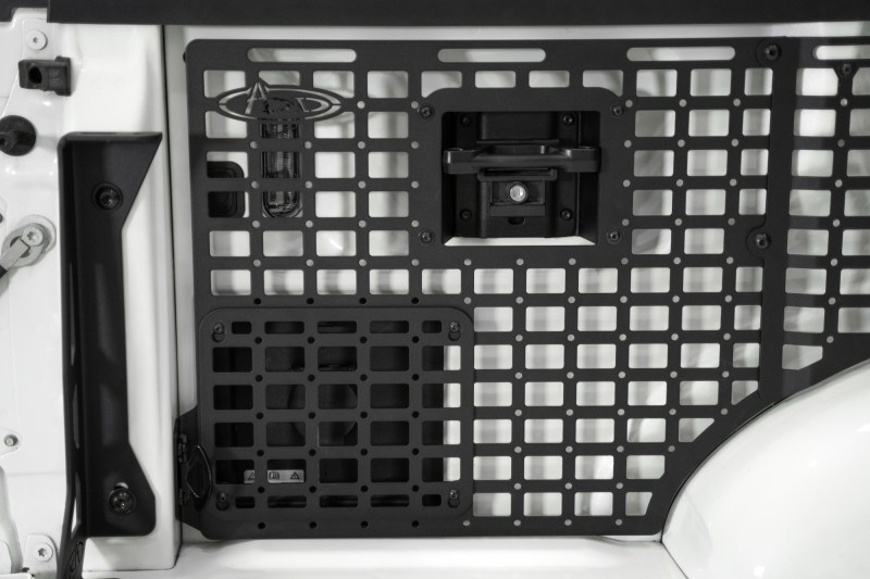 Ford F-150 Molle Panels - Center - Addictive Desert Designs - Hammer Black - `21-`25